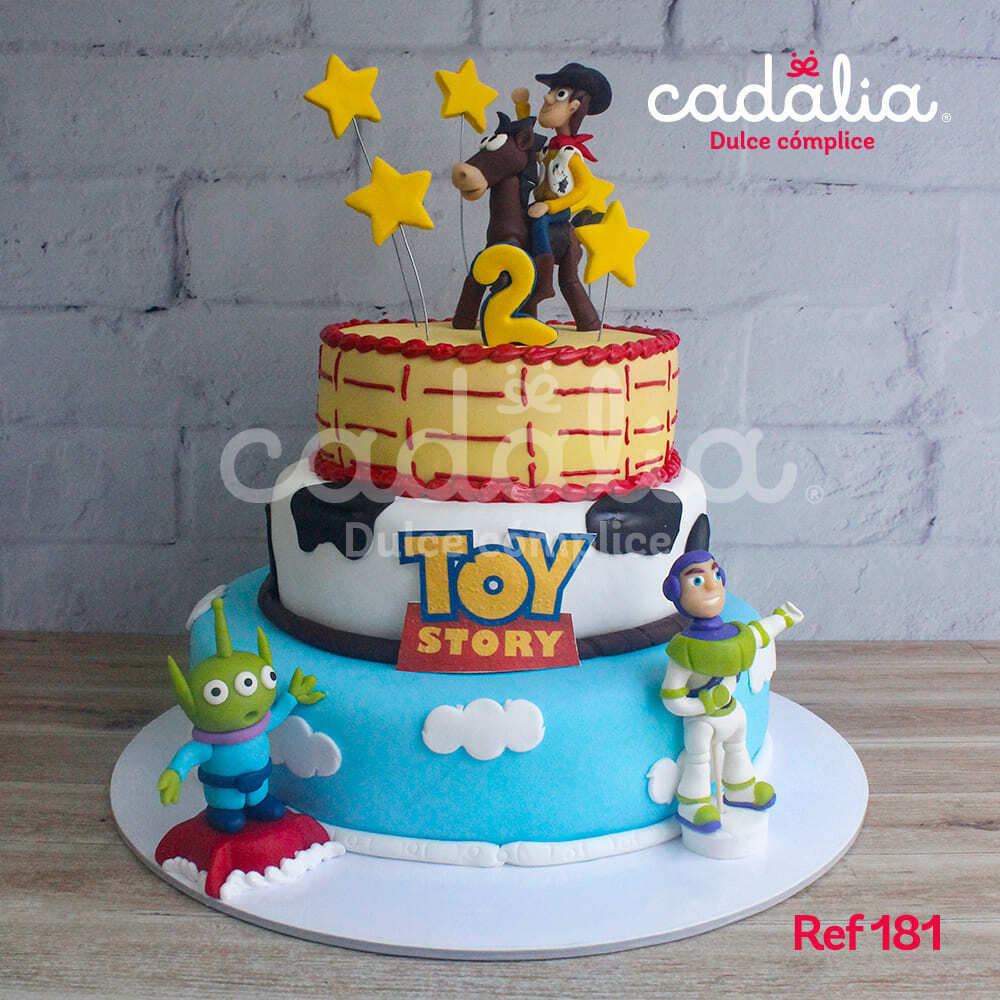 Torta personalizada Toy Story estrellas